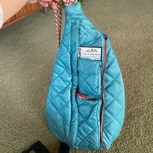 Kavu Rope Sling - teal, never been used